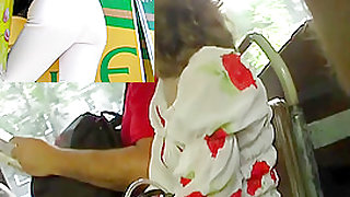 Nice-Looking gazoo in white hawt panties