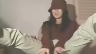 Homemade amateur video of japanese girl talking too much