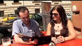 Rihanna Samuel and her boyfriend gets to try a public fuck adventure