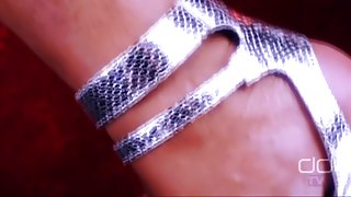 Darla TV - Foot Fetish Christmas  Toe Show For Santa