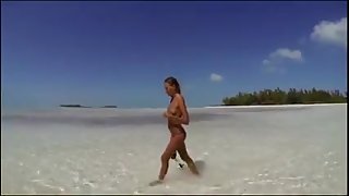 Russian Nudist Katya Clover-Island Trip