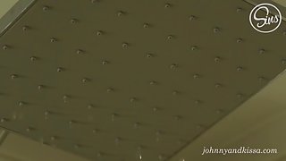 Sweet blonde gets firm meat pole rammed deep inside her