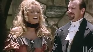 Medieval blonde Jessica Drake blows and gets fucked like never before