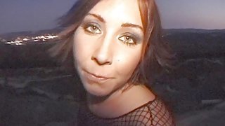 Julie Night strips her slutty...