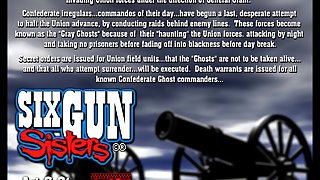 3D Comic: Six Gun Sisters. Episode 1