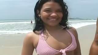 Brunette whore rides a hard cock