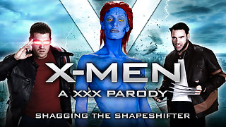 Nicole Aniston & Charles Dera & Xander Corvus in XXX-Men: Shagging the Shapeshifter XXX Parody - Brazzers