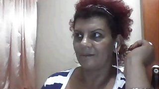 Busty Granny on Webcam