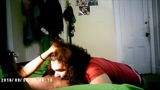 young petite ebony teen Storm get's her pussy eaten and goes crazy