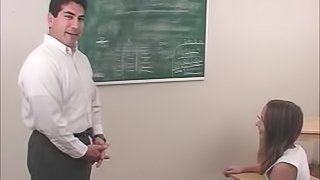 Classroom action with naughty porn hottie Kimberly in bdsm spanking
