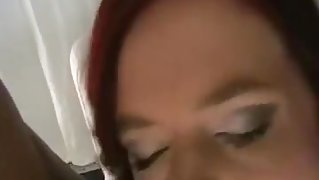 perfect love muffins redhead swallows cock and receives cum load